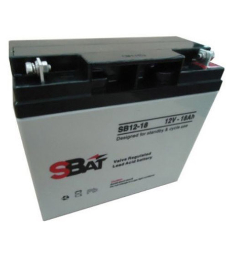Акумулатор 18Ah (подходящ за тротинетки) - SBat SB 12-18