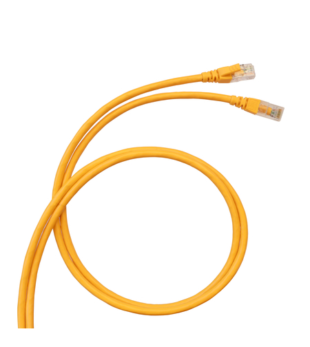 Корда C6A F/UTP 5.0 m PVC, жълта - Legrand Linkeo C 632889