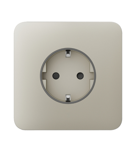 Лицев панел за контакт, Слонова кост - Ajax SoloButton(basic) 89060.164.IV