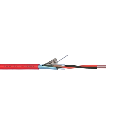 Кабел 1х2х0.80/S червен - 100 m - ELAN E032801R