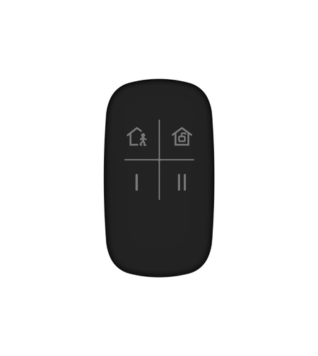 HikVision DS-PKF1-WE(B) Ax Pro BLACK Two-way wireless, 868MHz дистанционно черно