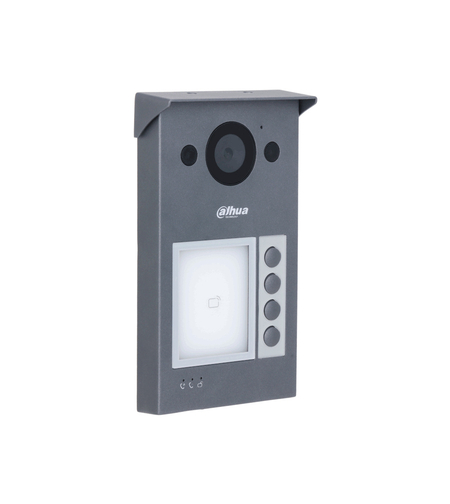 IP WiFi входен панел за 1-4 абоната с RFID четец - DAHUA VTO3311Q-WP