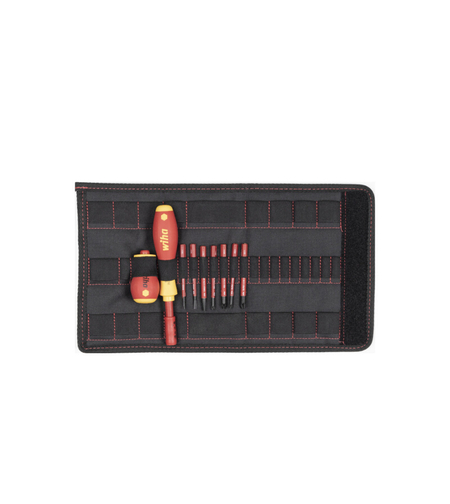 Комплект отвертки SL/PZ 1000V, в сгъваем чанта, 10 части - Wiha slimVario® WH41233