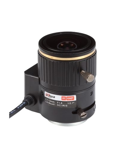 Обектив 6MP 2.7-12 mm DC Iris - DAHUA PFL2712-E6D
