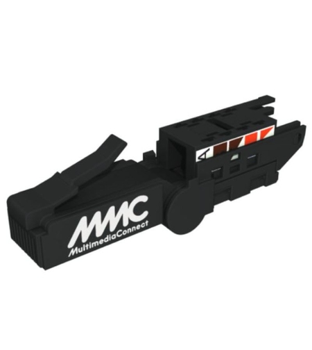 Куплунг 1xRJ45 Cat. 6A UTP TL - MMC PLAG6ANB MPLAG6ANB
