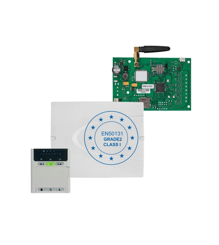 Комплект контролен панел Eclipse 8+ PTC с клавиатура LED 8 и TTE GPRS Simple - Teletek Electronics Eclipse 8PTC