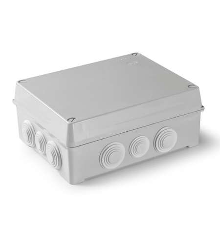 Кутия Famatel 310х240х125 IP55 противовлажна с 12 щуцера