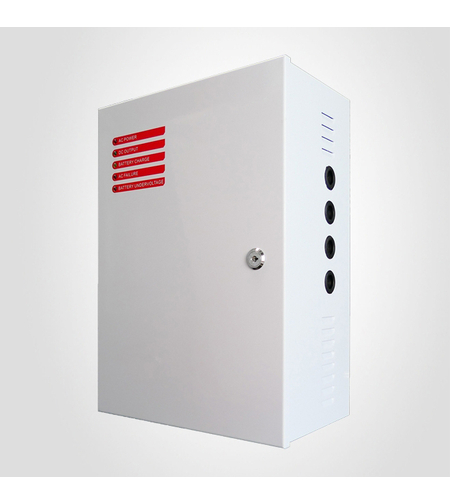 Захранване за камери и видеонаблюдение 16 канала CCTV, DC12V/20A, UPS функция, Метална кутия