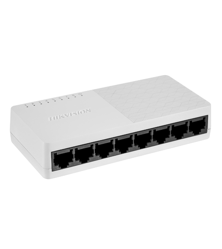 Суич HikVision DS-3E0108D-O L2 SOHO, Неуправляем, 8x10/100Mb RJ45 ports