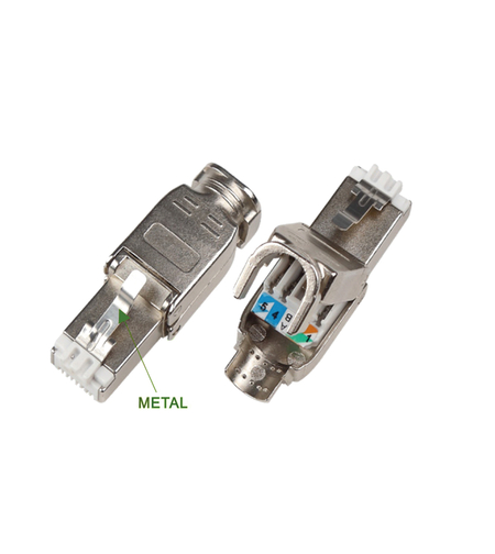 Конектор RJ45 FTP XC-72S Cat6A ToolLess