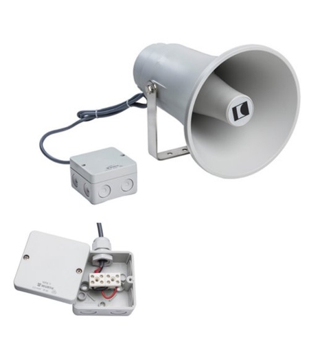 Рупорен високоговорител1.9/3.75/7.5/15W,IP66 - ic-audio DK 15/T-EN54 30400073
