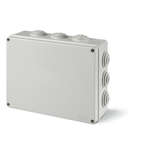 Кутия PVC 120x80x50,IP55,UV, със щуцери SCAME