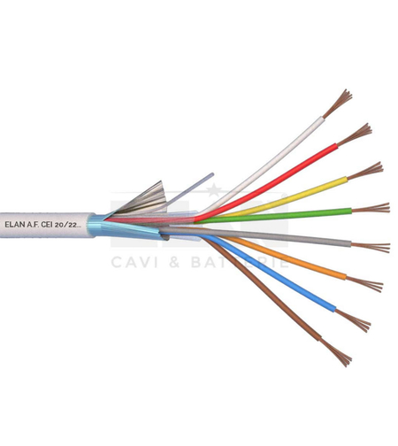 ELAN Алармен кабел 8x0,22mm Cu екраниран