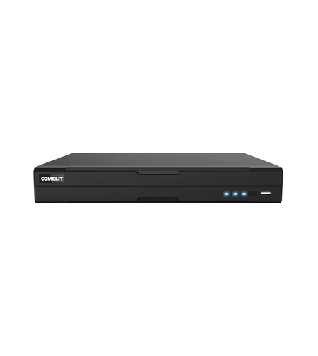 Мрежов видеорекордер (NVR) – 4 канала, PoE, 8 MP, NDAA, без HDD - Comelit NIPNVR004A08PASL