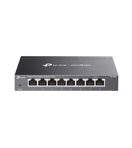8-Port Gigabit Unmanaged Desktop Switch - Omada by TP-Link DS108G