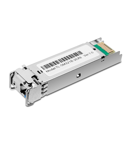 SFP Модул Single-Mode 1000Base-BX WDM Bi-Directional TX 1310 nm/ RX 1550 nm - Omada by TP-Link SM321B-2