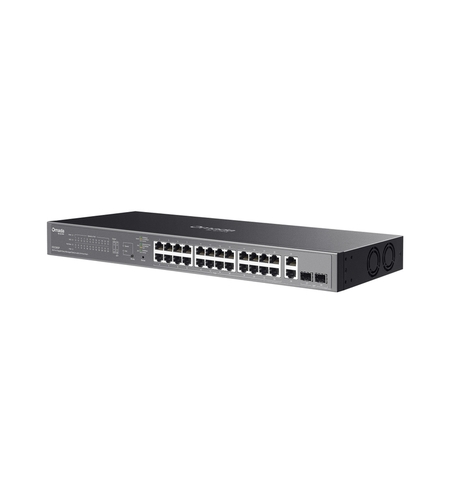 28-Port Gigabit Easy Managed Switch with 24-Port PoE+ Omada by TP-Link ES228GP