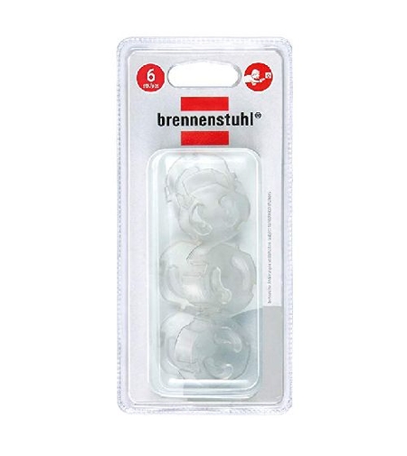 Детска защита за контакт 6бр. комплект Прозрачни - Brennenstuhl Child Protect BS1164480