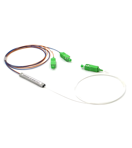 Мини PLC сплитер SC/APC 1x2 0.5м
