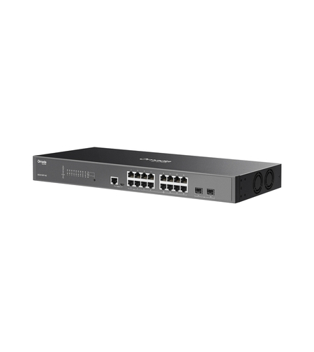 18-портов L2+ управляем суич 16×2.5G, 2×10GE SFP+, PoE++ - Omada by TP-Link SG3218XP-M2