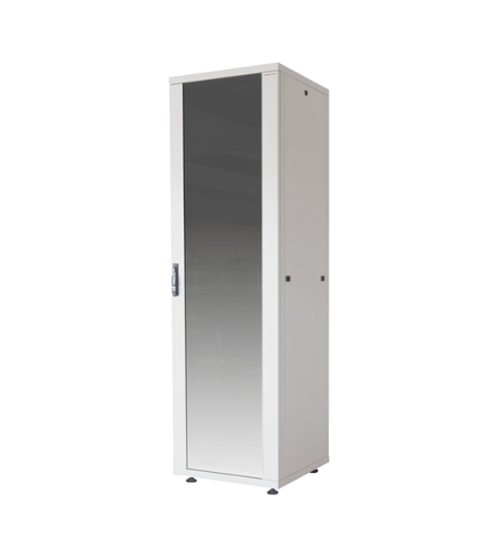 Шкаф 42U 600x600 стоящ ECO, СИВ - Canovate Inorax-ST CV-CSN-U-7-4266F