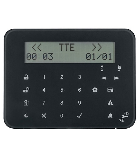 Клавиатура 16 групи 99 зони - Teletek Electronics Eclipse LCD 32S PR