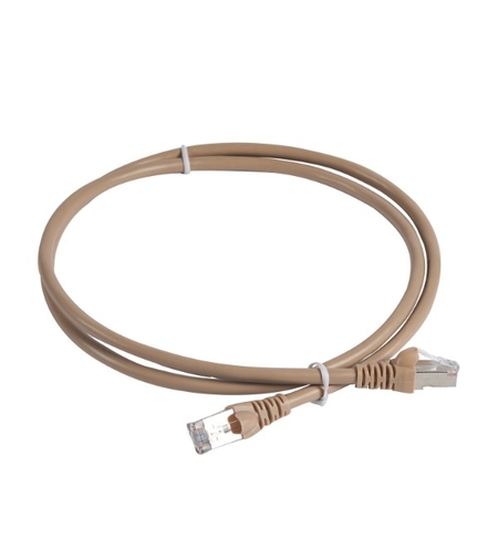 Корда C5e F/UTP 1.0 m PVC, кафява - Legrand Linkeo 632740