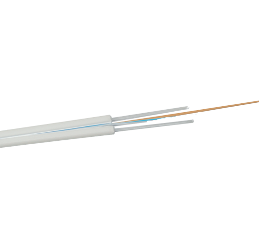 FTTH 1влакно2x0.5mm SW , G657A бял