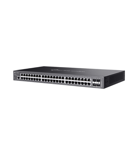 48-Port Gigabit L2+ Managed Switch with 4 10GE SFP+ Slots Omada by TP-Link SG3452X