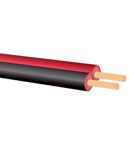 Кабел H03VH-H 2x1.00 черен и червен - 100 m - Fender Cables H03VH-H FC0103008