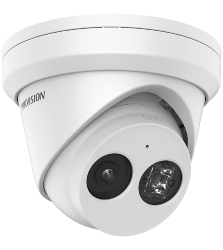 Камера HikVision 4MP DS-2CD2343G2-IU, 2.8mm AcuSense Fixed Turret + Mic