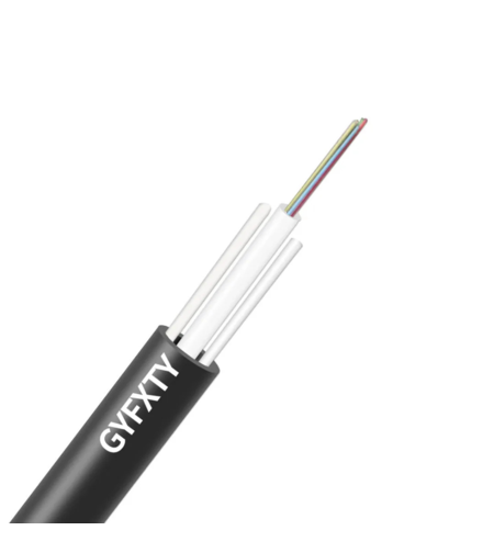 GYFXTY 12F, G652D, 2x1.00mm FRP, 2km, OD7.0 HDPE- високо качество, диелектричен