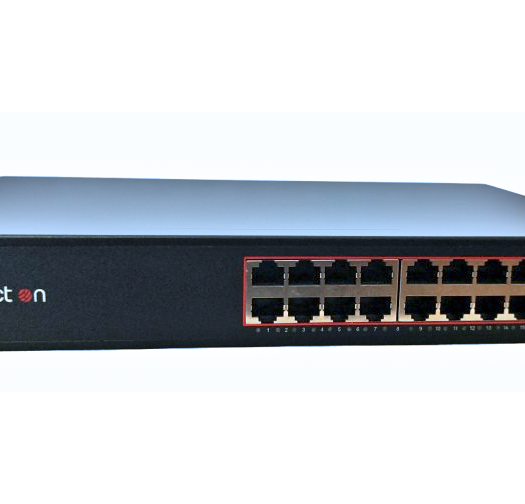 СуичConnect On 16-port 10/100/1000Mbps, неуправляем, Rackmount