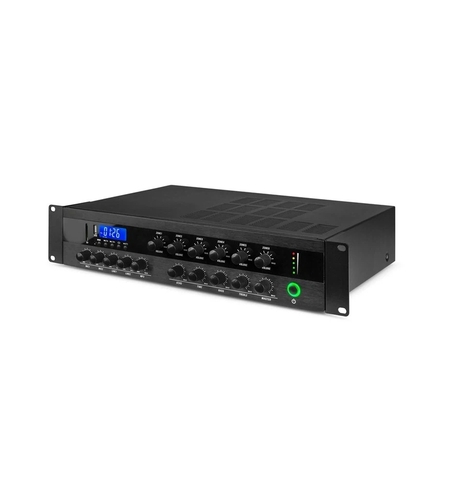 Инсталационен усилвател, 6 зони, Изходна мощност: 500W / 100V - Pearller PAD-500W