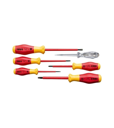 Комплект отвертки N9 1000V 6 броя - FeloFL91396198