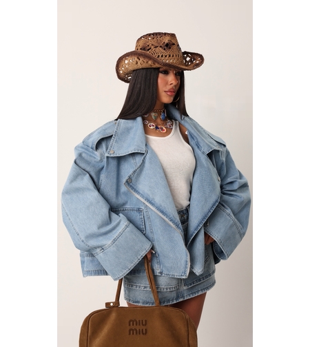 Дънково яке „Oversize“
