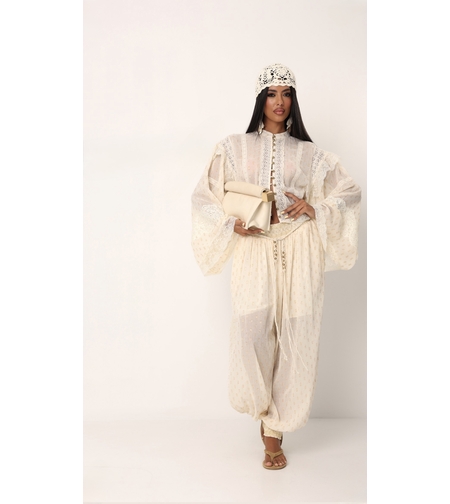 Комплект в екрю “Boho”