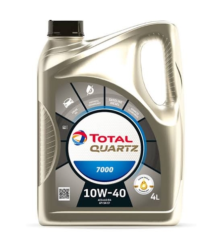 Масло TOTAL QUARTZ 7000 10W40 - 4L
