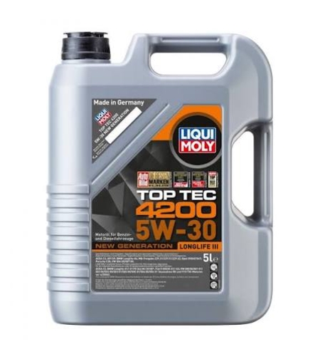 Масло LIQUI MOLY TOP TEC 4200 5W‑30 - 5 Литра