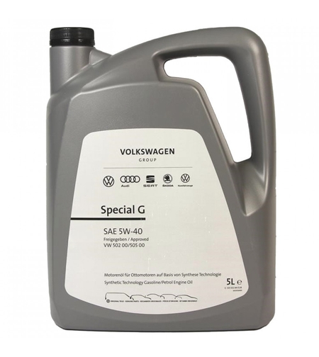 Моторно масло VAG Special G 5W-40 5л. G S55 502 M4