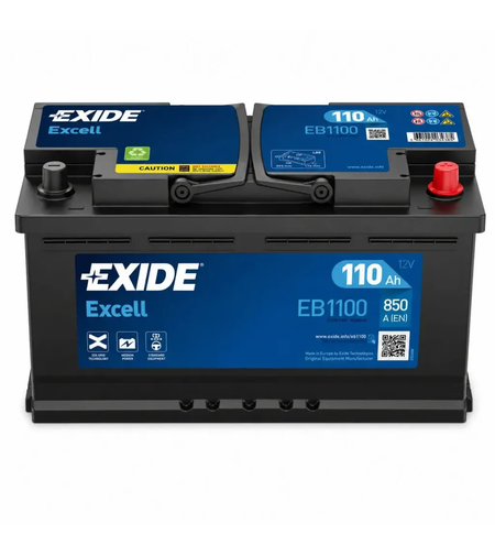 Акумулатор Exide Excell 12V 110Ah EB1100