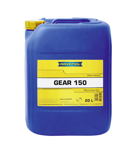 Синтетично редукторно масло RAVENOL Glycosynth Gear 150 20л.