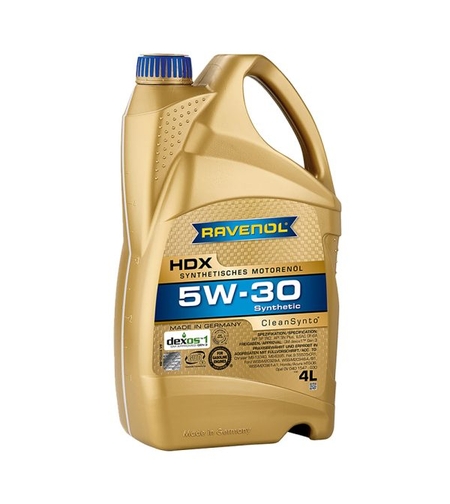Моторно масло RAVENOL HDX SAE 5W-30 4л.