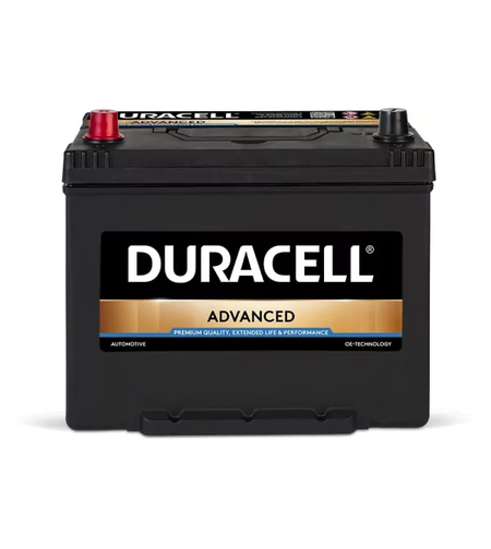 Акумулатор Duracell Advanced JIS 12V 70Ah 570A DA70L /л+/