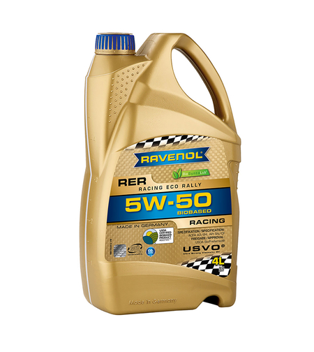 Моторно масло RAVENOL Racing Eco Rally RER SAE 5W-50 4л.