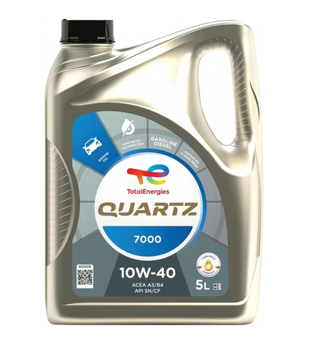 Масло TOTAL QUARTZ 7000 10W40 - 5L
