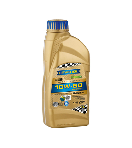 Моторно масло RAVENOL Racing Eco Synthetic RES SAE 10W-60 1л.