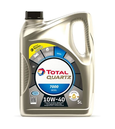 Масло TOTAL QUARTZ 7000 DIESEL 10W40 - 5L