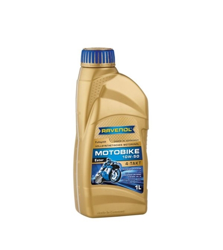 Моторно масло RAVENOL Motobike 4-T Ester 10W-50 1л.