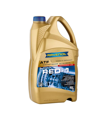 Трансмисионно масло RAVENOL ATF RED-1 4л.